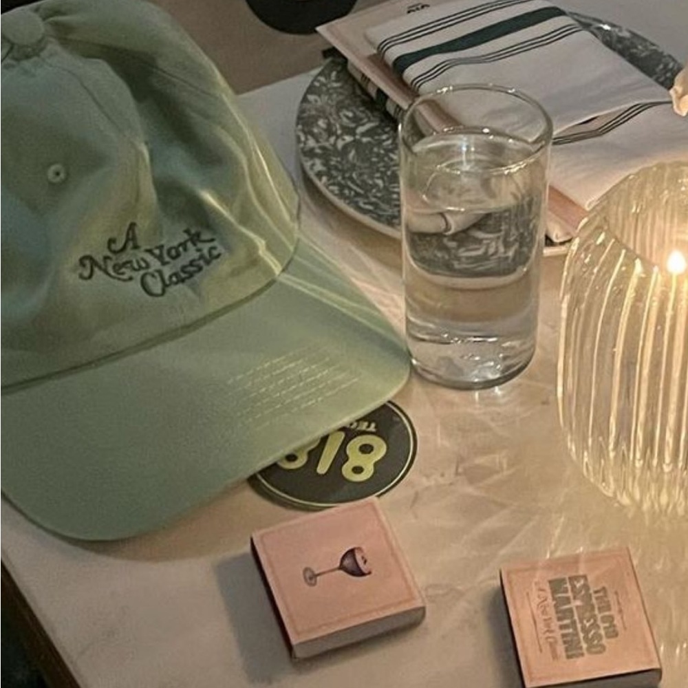 Green 818 limited edition espresso martini NYC Hat